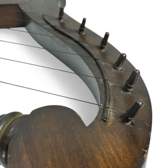 Antique 1930’s Ward Stilson Mahogany 9584 Automatic Harp Music Box Working - Picture 15 of 17